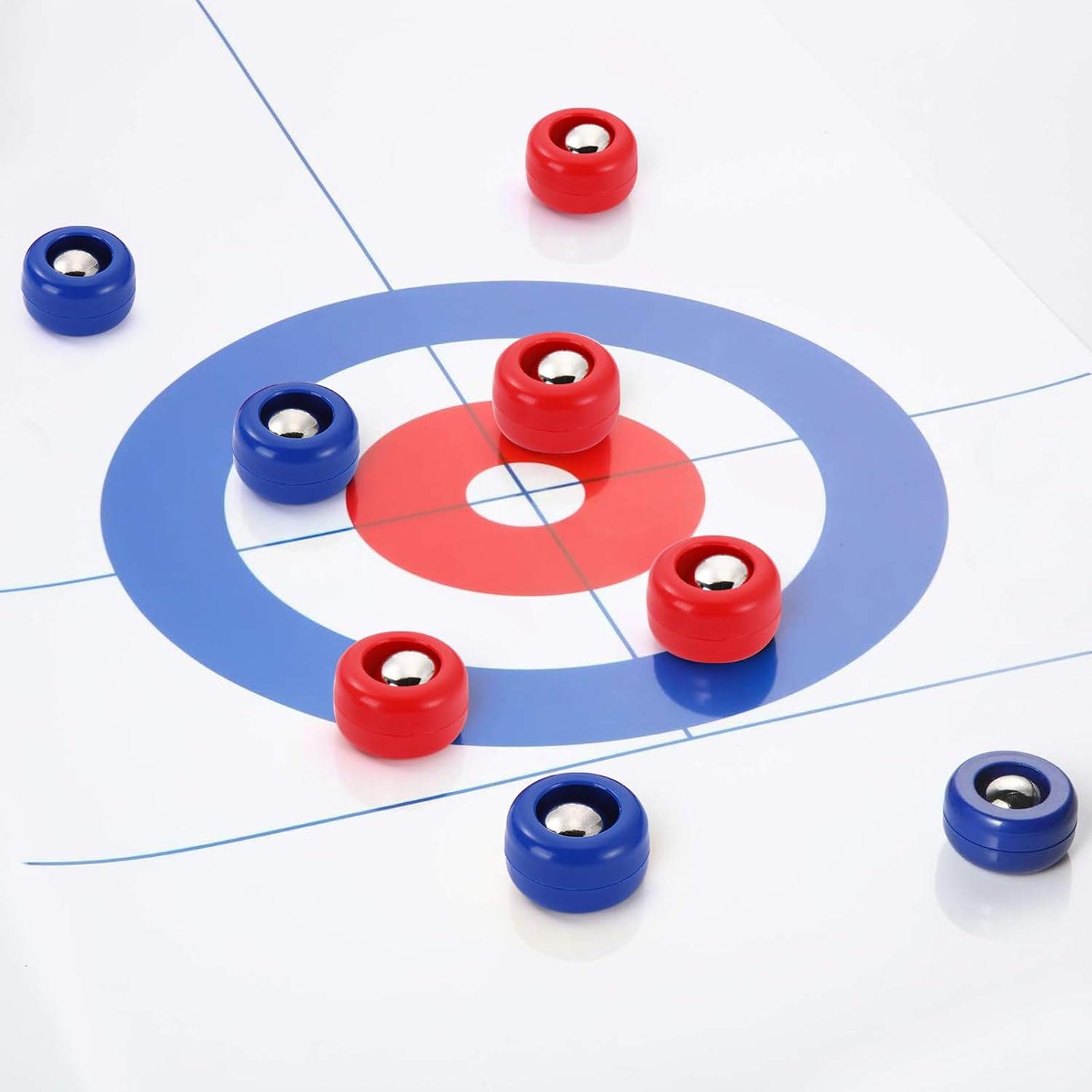Mini Shuffleboard Replacement Puck Tabletop Equipment Rollers Set Shuffleboard Curling Accessories