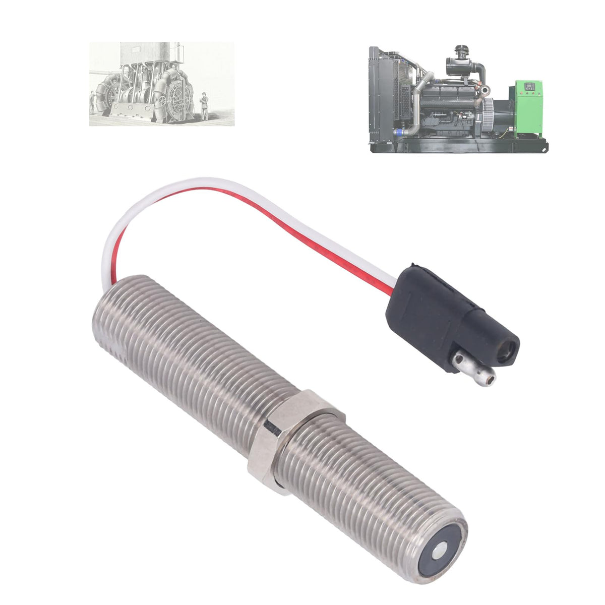 BOLORAMO MSP6724 Magnetic Speed Sensor, 3/4 BSP