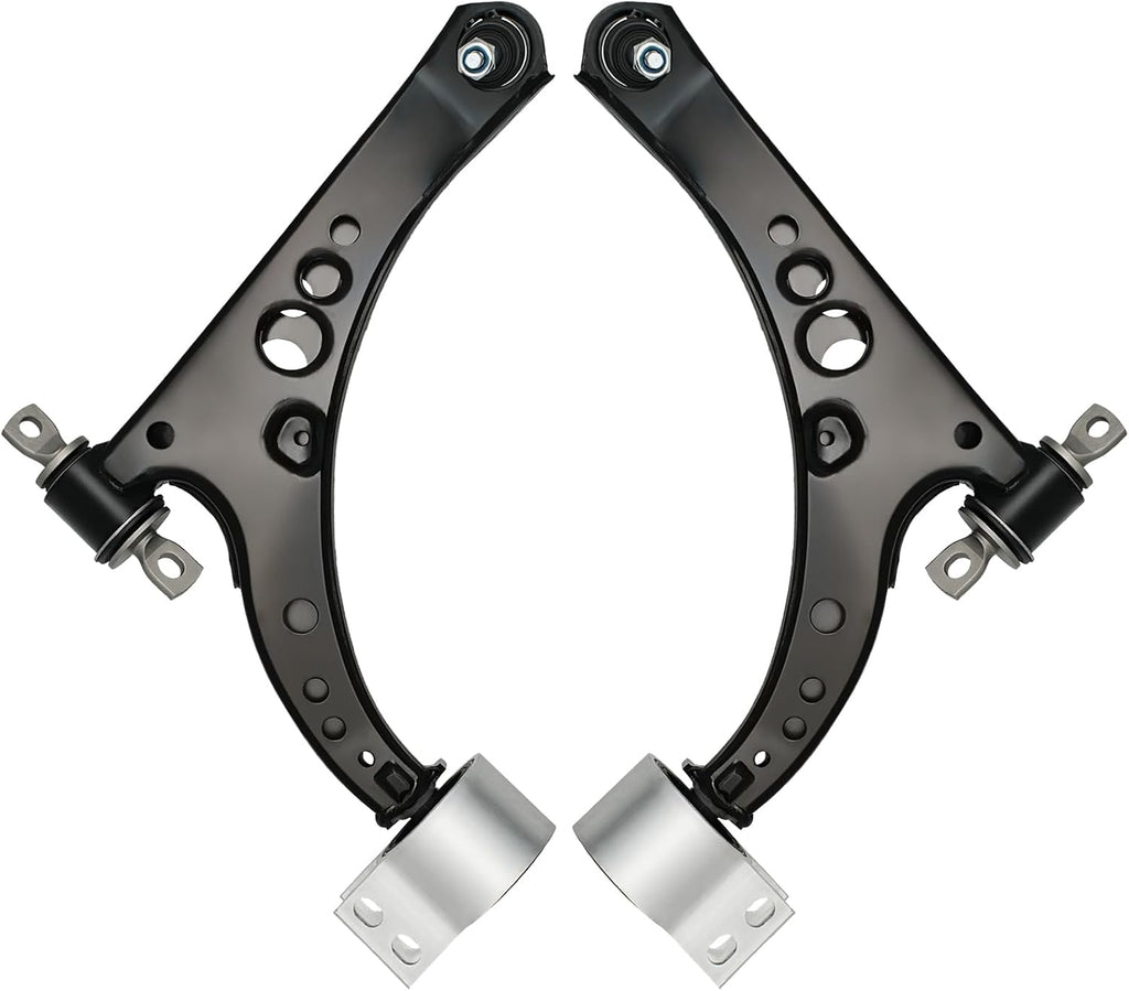 AUQDD 2Pc Suspension Front Lower Control Arm and Ball Joint Assembly Fit For 2016 2017 2018 2019 Chevy Cruze, 16-19 Volt (OE# K623586 K623587 527-373 527-374 39001025 39001026 13466362 13466363)