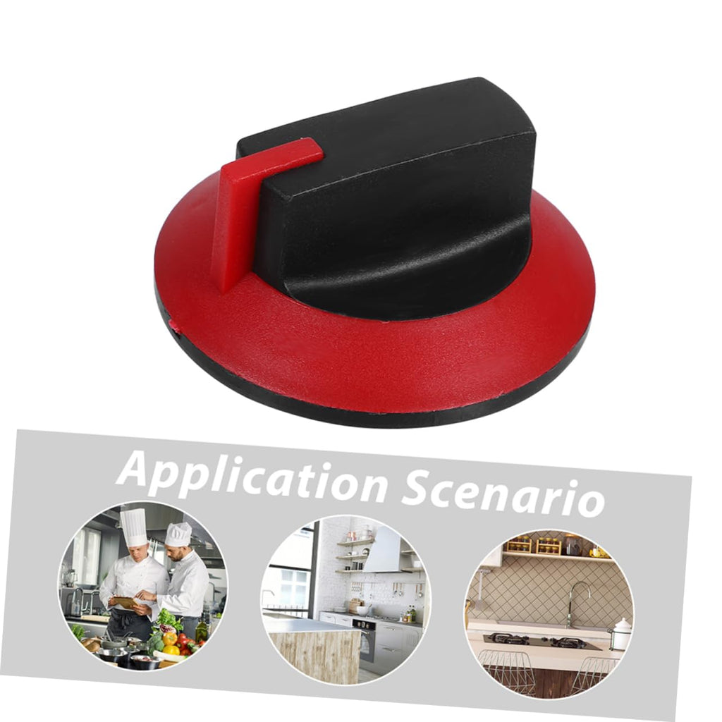 2pcs Gas Stove Switch Knobs Universal Plastic Replacement for Cooktops