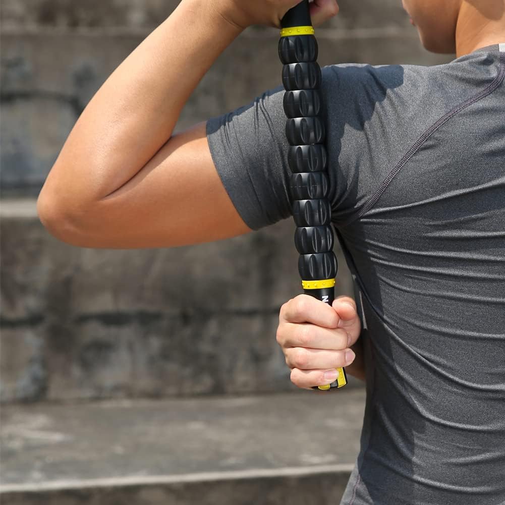 Muscle Roller Stick for Athletes- Body Massage Sticks Tools-Muscle Roller Massager for Relief Muscle