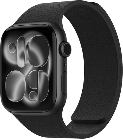 Magnetic Silicone Band Compatible with Apple Watch Band Ultra 3/2/1 & SE 3/2/1 & Series 11 10 9 8 7 6 5 4 3 49mm 46mm