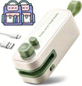 2in1 Mini Bag Sealer, Rechargeable Heat Sealer with Cutter Magnet