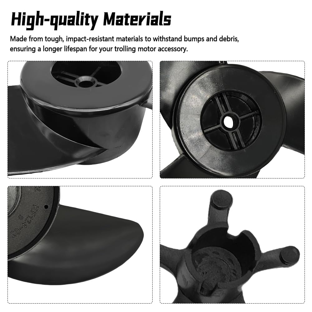 MATERIG 3 Blade Trolling Motor Propeller Fit MotorGuide R3 Xi3 Xi5 MGA089B