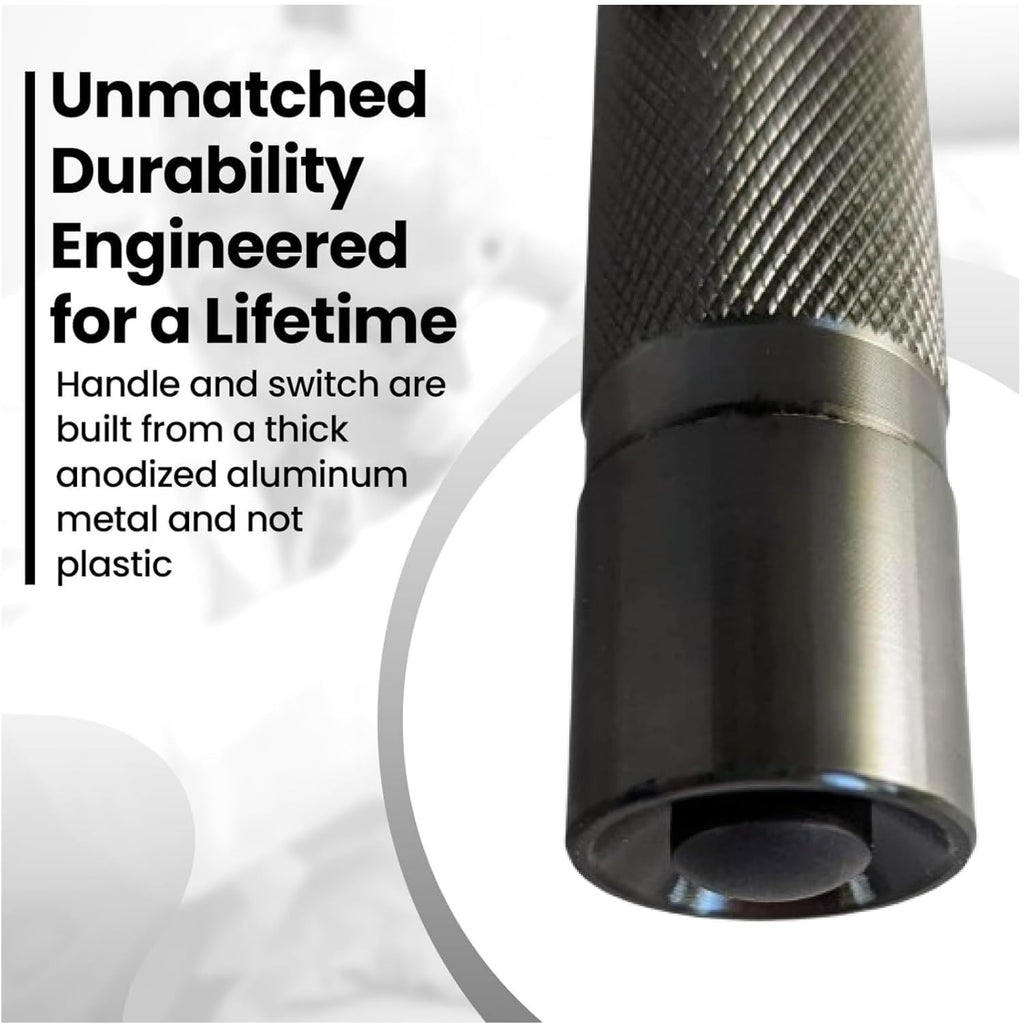4th Generation Doctor Mom LED Pocket Pro Otoscope with Both Adult and Pediatric Disposable Specula Tips, Battery, and