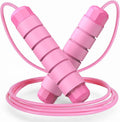 Jump Rope, Tangle-Free Rapid Speed Jumping Rope Cable with Ball Bearings for Women, Men, and Kids, Adjustable Steel