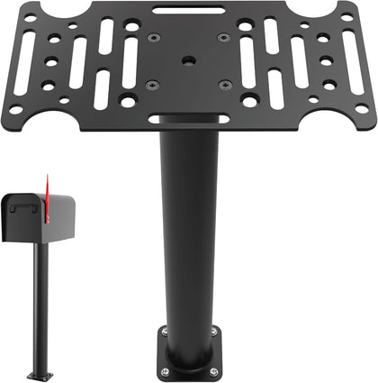 43" Tall Mailbox Post with Mounting Bracket for Outdoor Mailboxes | Mounting Post for Use with Mailbox Bracket,Heavy