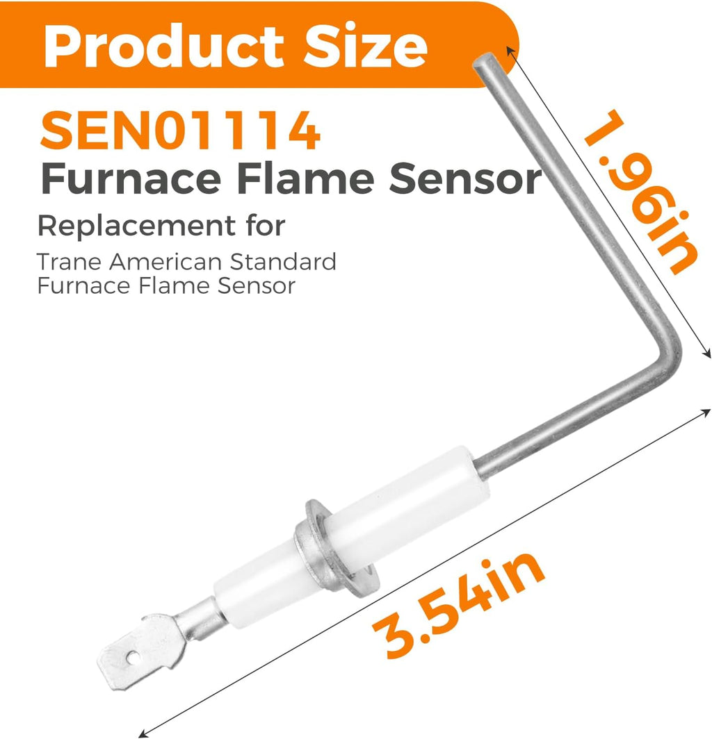 SEN01114 Furnace Flame Sensor Replacement for Trane American Standard