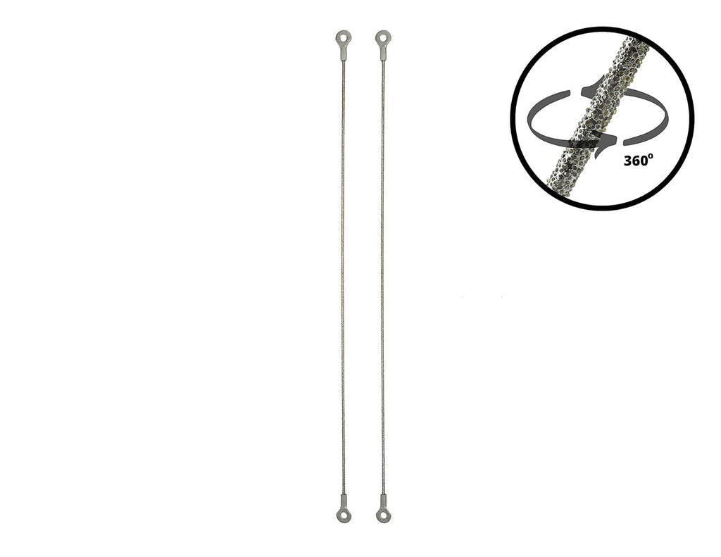 Diamond Rod Hacksaw Blade, (2 pcs)