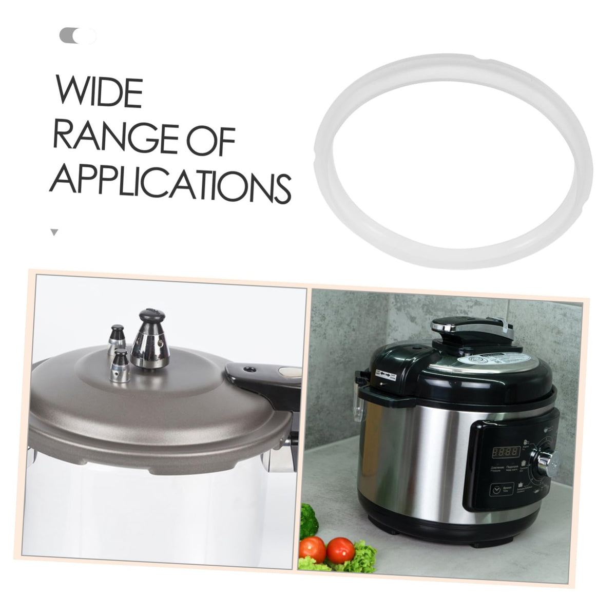 Pressure Cooker Gasket Silicone Replacement Ring for Electric Pots