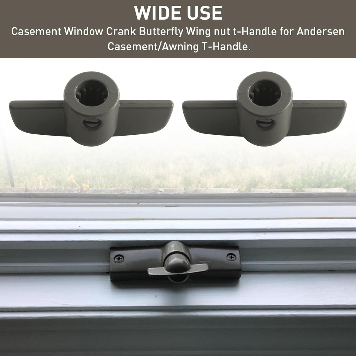 3/8" Window Crank Handle Replacement