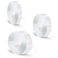 3 Rolls （Total 29.5 FT） Nano Tape Double Sided Heavy Duty,Clear Double Sided Tape Heavy Duty Outdoor,Double Sided