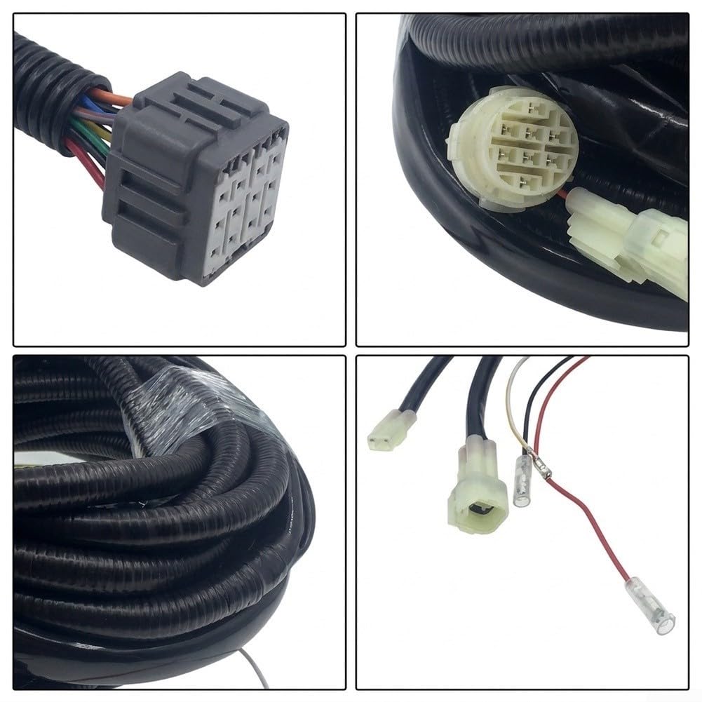 for Outboard Wiring Harness 22.6ft for Suzuki Control Box for