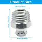 Cionyce 20 Pcs M10 Hydraulic Grease Fitting Kit, 10mm x 1mm