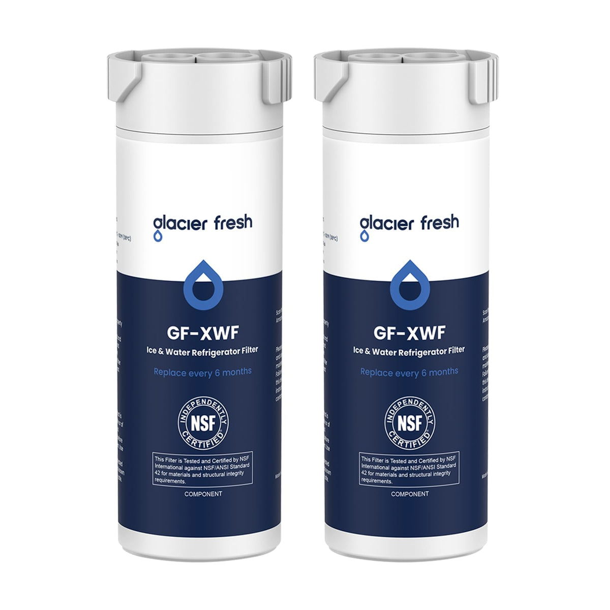 XWF Replacement for GE XWF Refrigerator Water Filter 2 Pack
