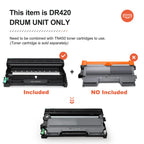 DR420 TN450 Compatible for Brother DR-420 Drum TN-450 Toner 4-Pack