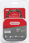 Oregon Chainsaw Chain for 8" Bar, 3/8" LP, .043" Gauge, 34 Drive Links
