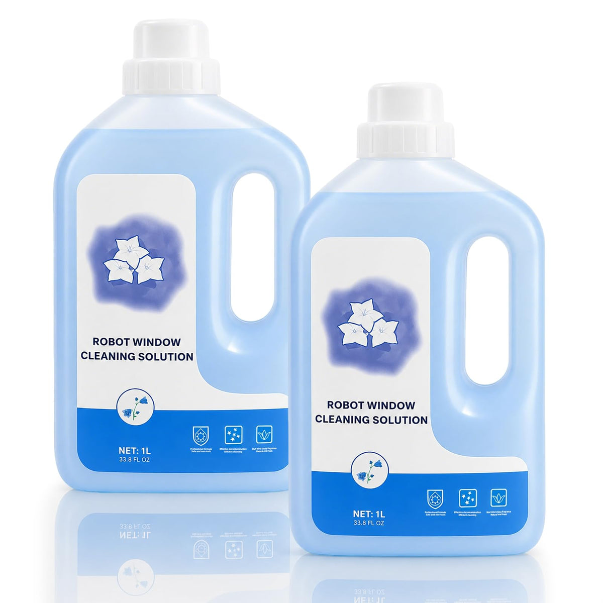 Window Cleaning Solution (33.8oz * 2) for ECOVACS WINBOT Series