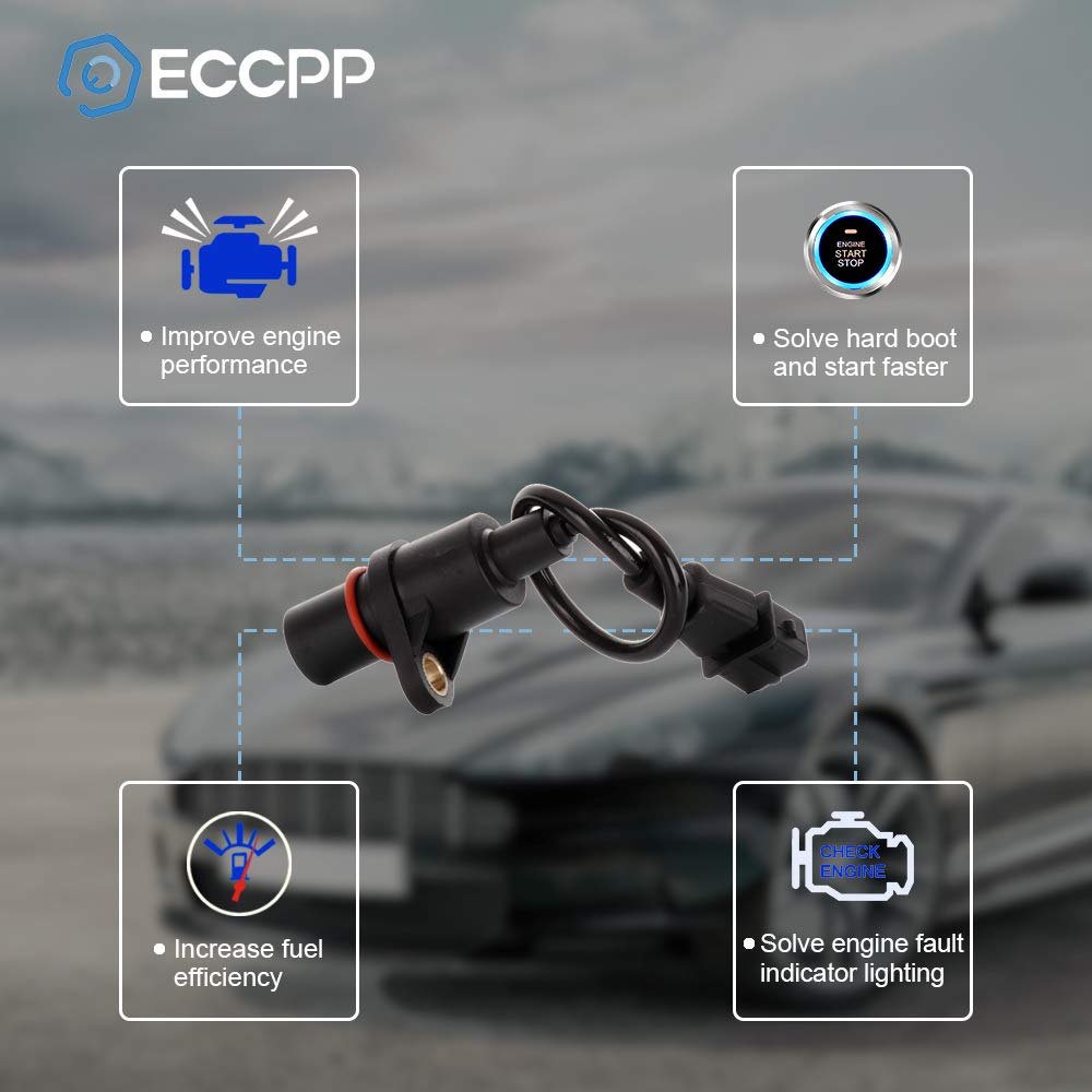 ECCPP 2PCS Crankshaft Position Sensor 2006-2010 for Attitude