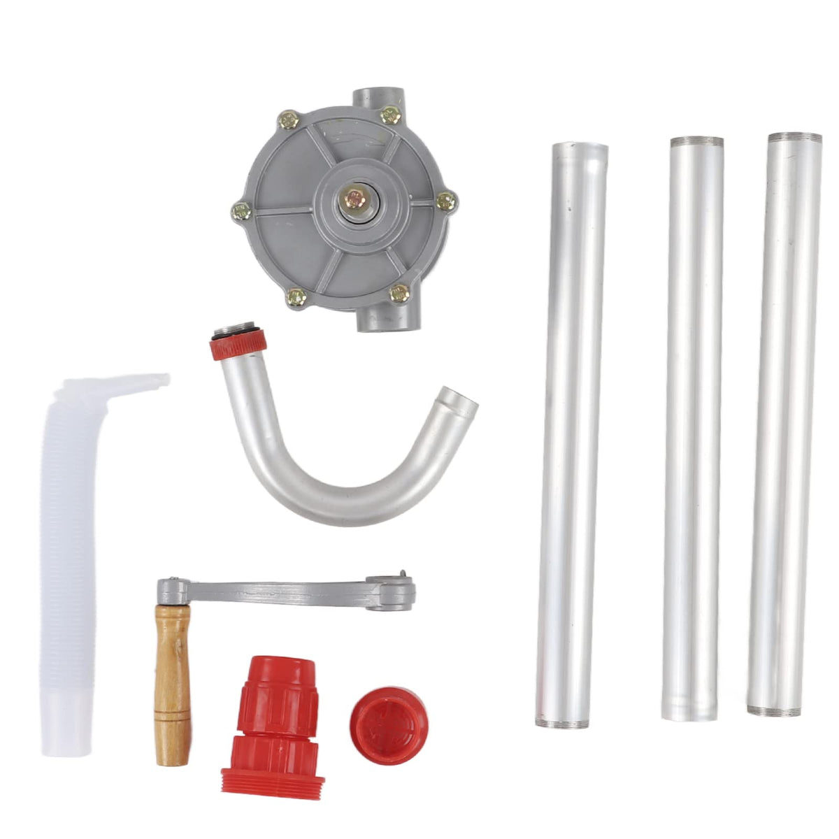 Hand Crank Rotary Oil Pump Aluminum Alloy Drum Pump