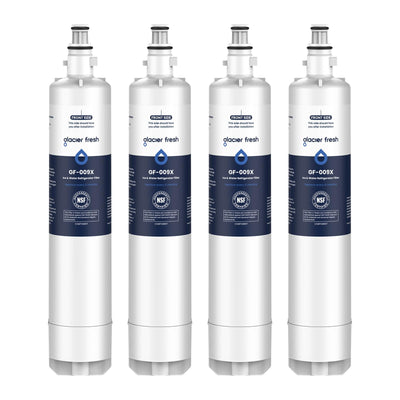 RPWFE, RPWF Refrigerator Water Filter (Built-in CHIP) 4-Pack