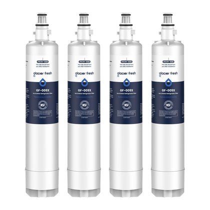 RPWFE, RPWF Refrigerator Water Filter (Built-in CHIP) 4-Pack