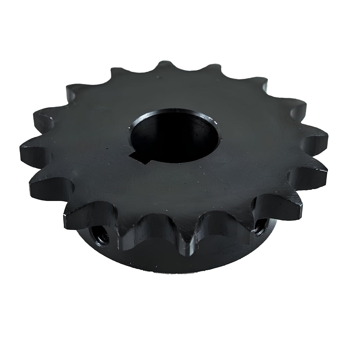Jeremywell #50 Roller Chain Sprocket, 18 Tooth B-Hub, 1" Bore