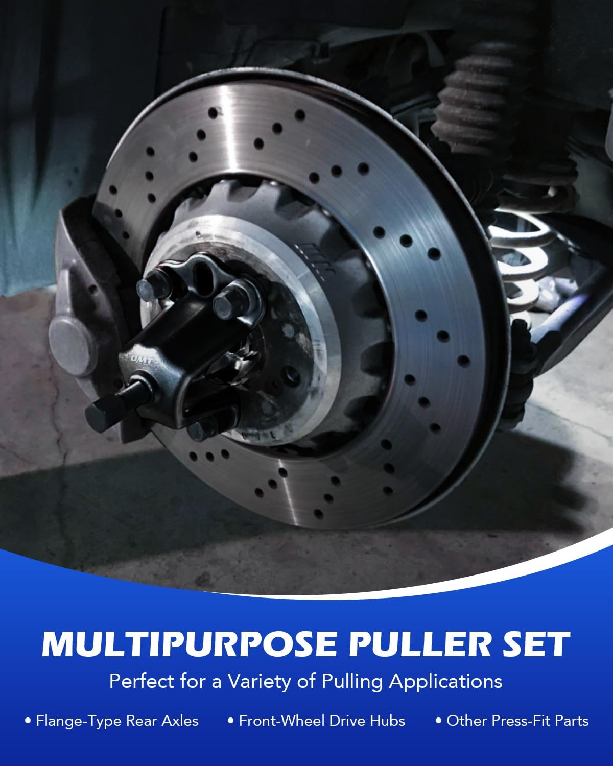 OMT Slide Hammer, 9-Way Slide Hammer Puller Set