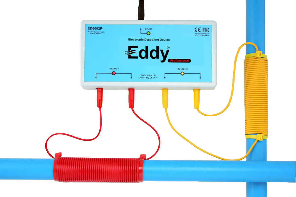 Inductive No Salt Water Softener Alternative | Electronic Water Descaler for Whole House | Reduces Limescale |