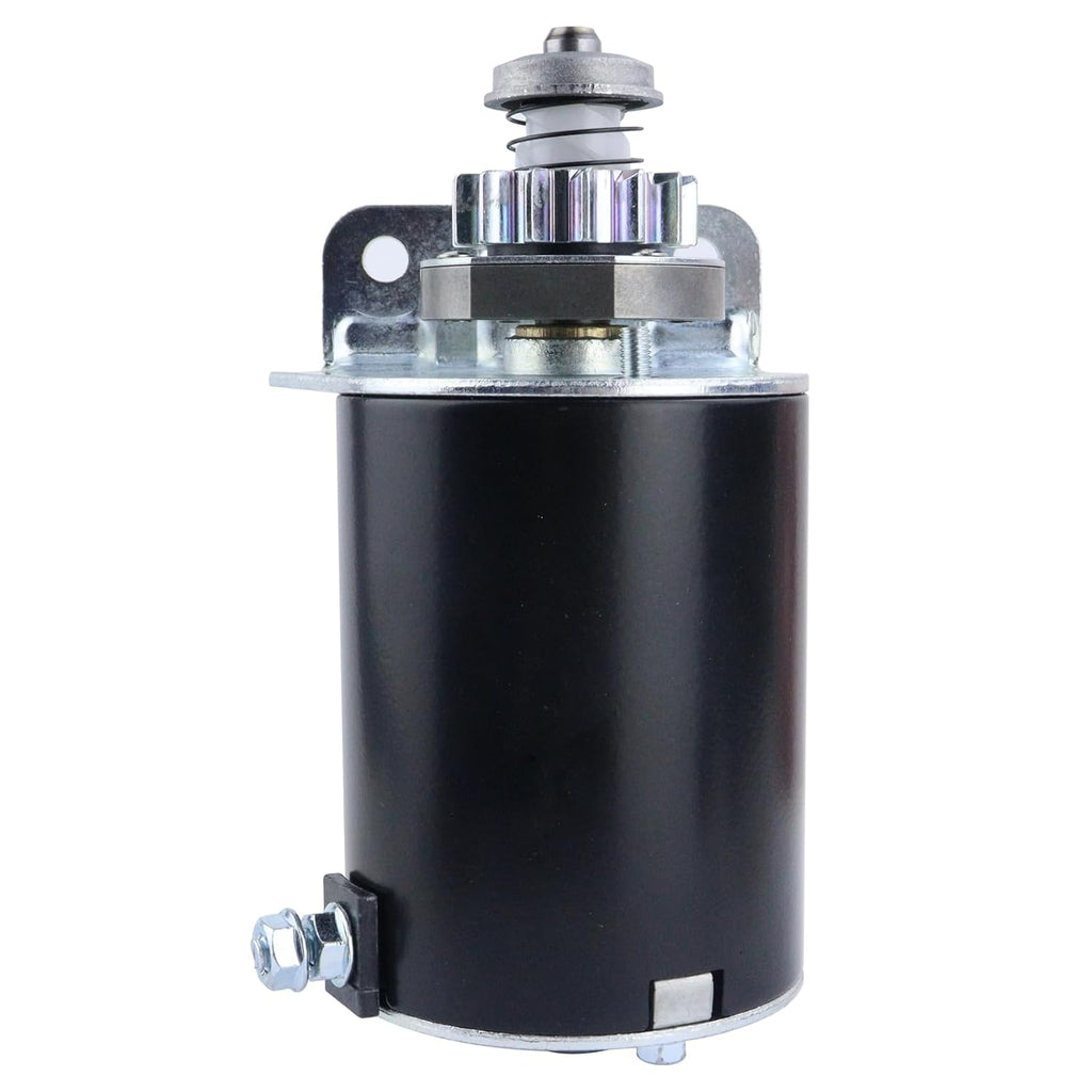 Starter Motor & Solenoid Relay Replacement for BS Engine for John Deere Tractor E100 E110 LA100 LA105 LA110 LA115 LA125 D100 D105 D110 D120 Z225, 593934 693551 BS693551 Mia13018