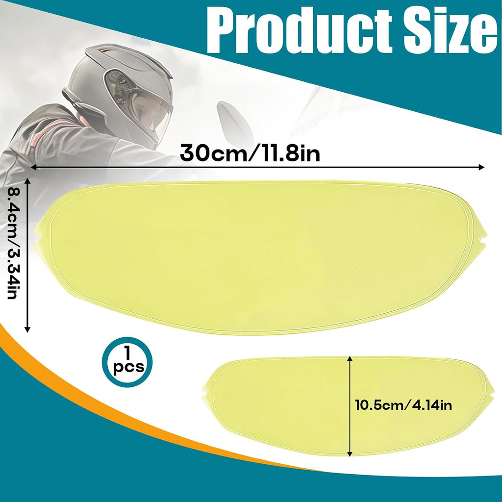 Anti-Fog Insert Lens Compatible with Shoei CWR-1/CW-1/CNS-1 Pinlock EVO | Compatible with Pinlock Visor Insert