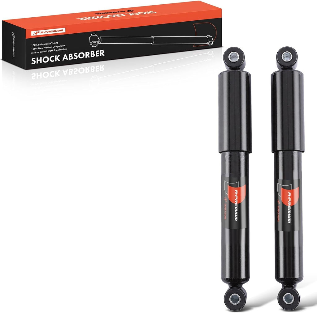 A-Premium Rear Shock Absorbers, Set of 2 - Compatible with Dodge, Chrysler