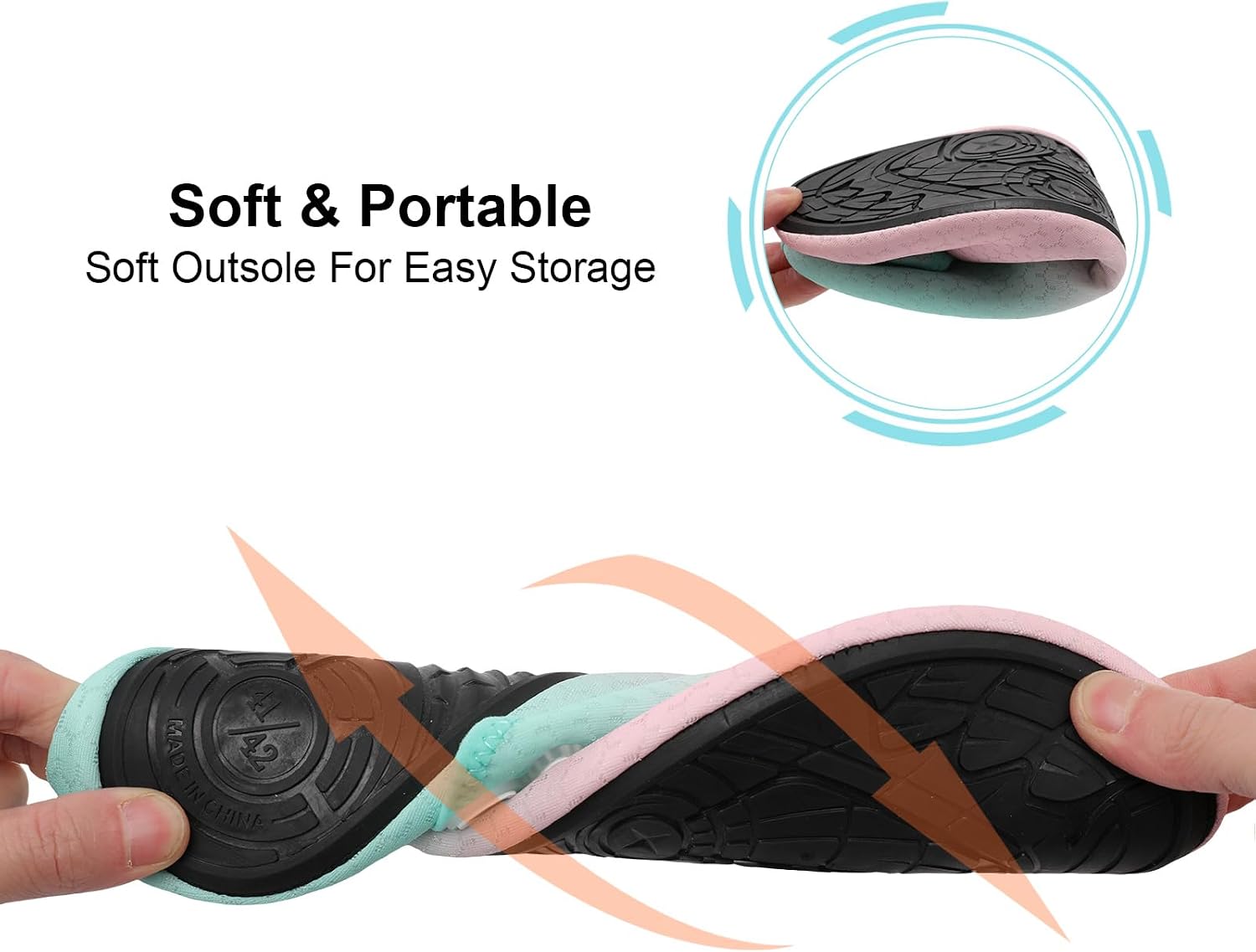 Womens Mens Water Shoes Quick Dry Beach Swim Shoes Barefoot Aqua Socks Outdoor Sand Socks for Pool River Diving
