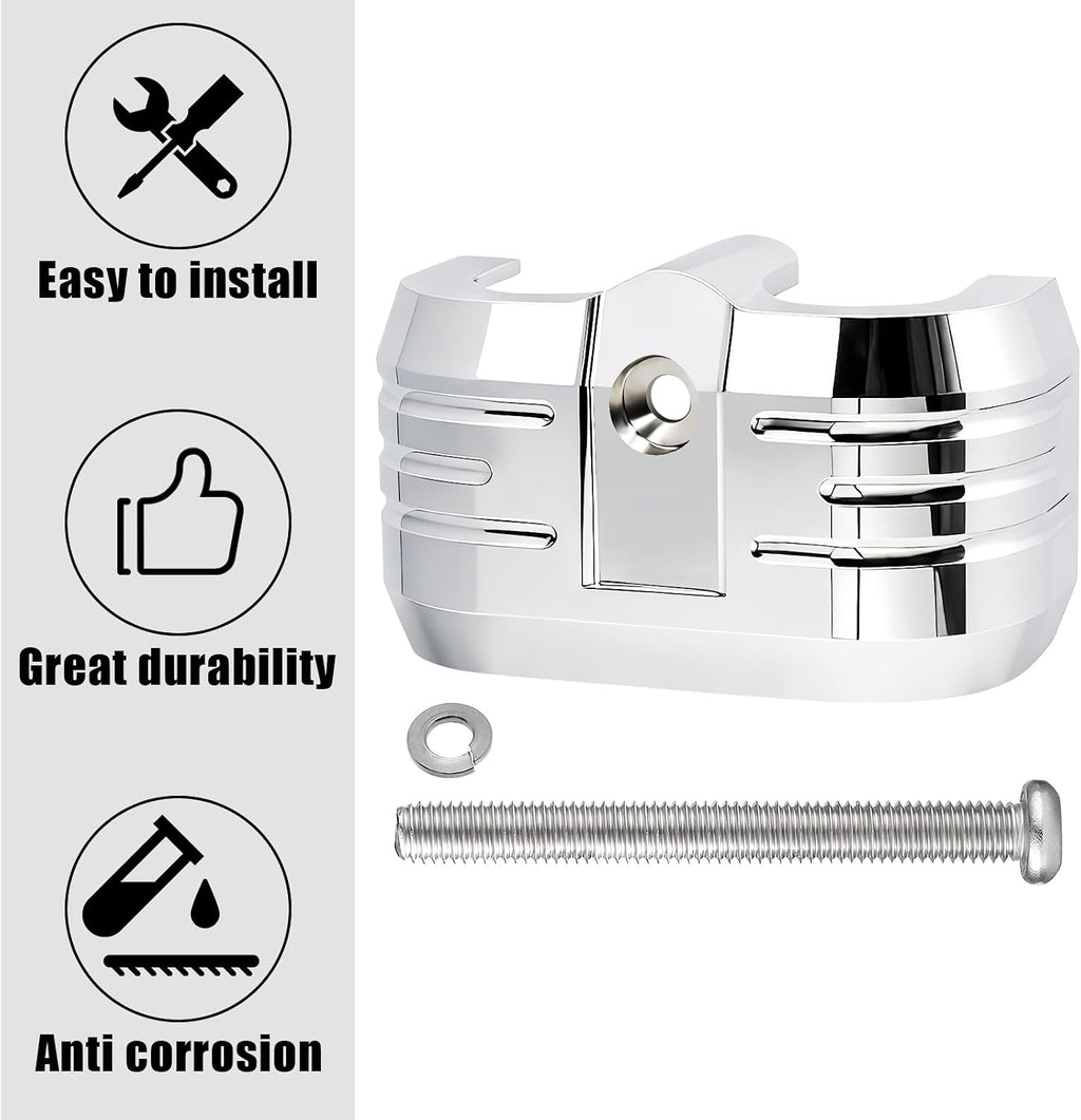 Chrome Ignition Coil Cover for Harley Road Glide Street Glide 2018-2025