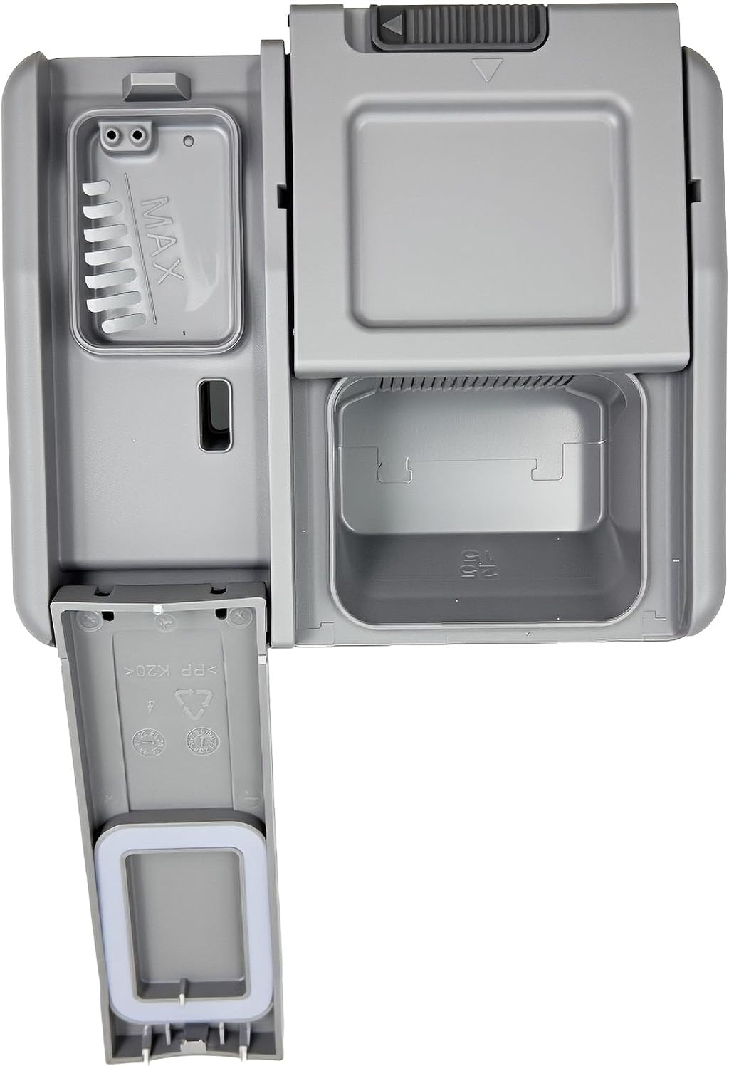 DD59-01003A Dishwasher Detergent Dispenser for Samsung DW80R7060US/AA, DW80R7061US/AA, DW80R9950UG/AC, DW80R9950UG/AA, DW80R9950US/AC, DW80R9950US/AA, DW80R9950UT/AA, DW80R7060UG/AA