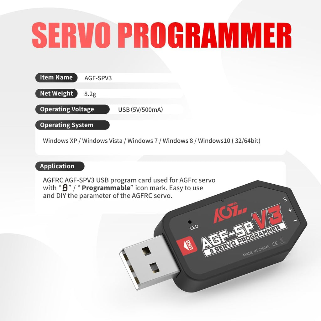 A50BHL 19kg Low-Profile Digital Brushless RC Servo Motor | 0.073s High Speed, 8.4V HV, Programmable, Full Metal