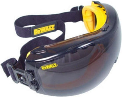 DEWALT Concealer Clear Anti Fog Dual Mold Safety Goggle Dpg82 Unisex Adult Tinted Anti Fog Adjustable Polycarbonate