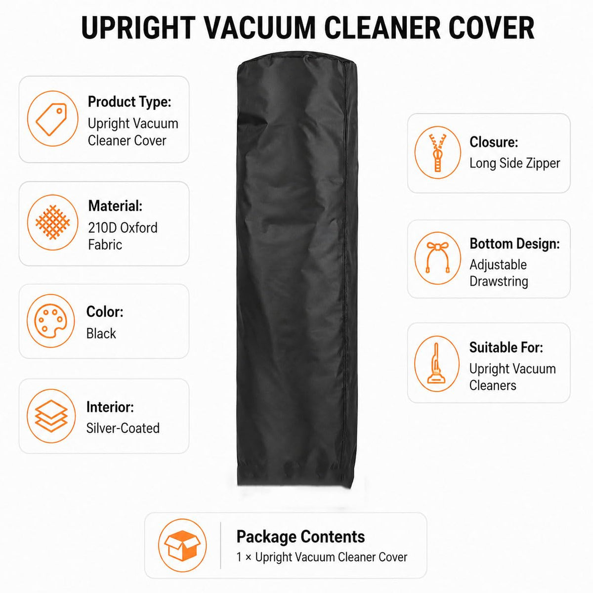 Upright Vacuum Cleaner Cover for Dyson DC65 2014-2018