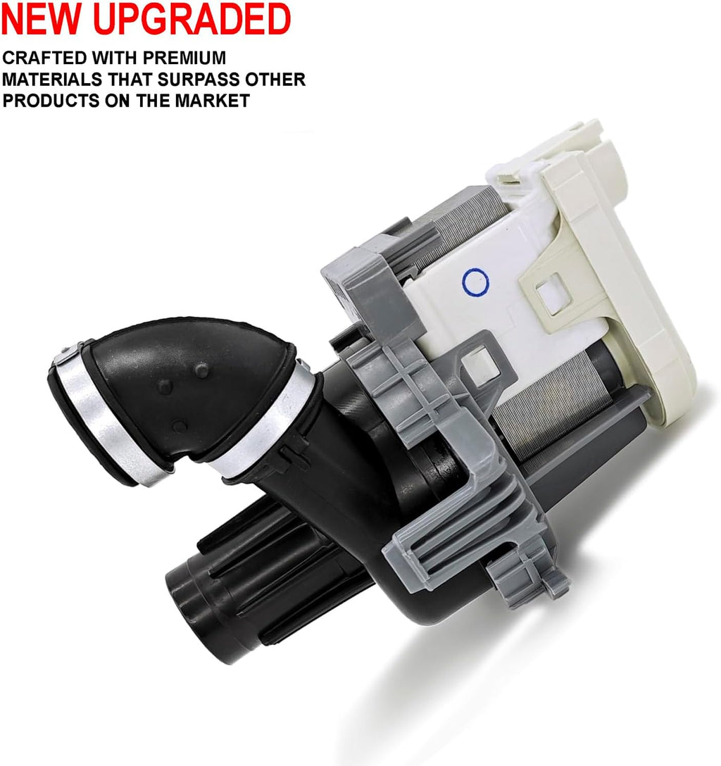 Upgraded Dishwasher Circulation Pump Motor Compatible with KitchenAid KDFE104DSS0 KDFE104DSS1 KDFE104DSS2 KDFE104DSS4 KDFE104DWH4 KDFE204EBL1 KDFE204EBL3 KDFE204ESS0 KDFE204ESS3 KDFE204EWH3
