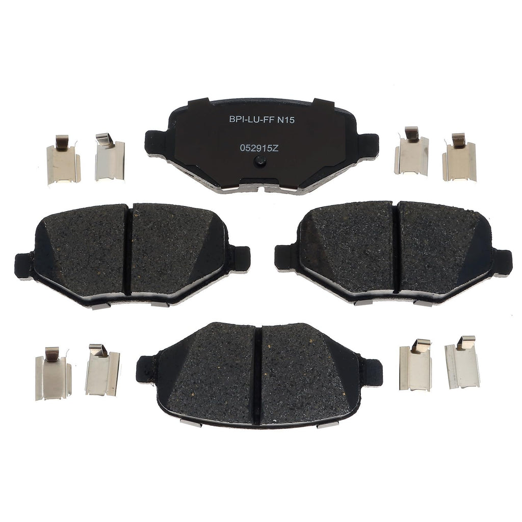 Raybestos R-Line Automotive Replacement Rear Brake Pad Set for Select Ford, Lincoln (MGD1377CH)