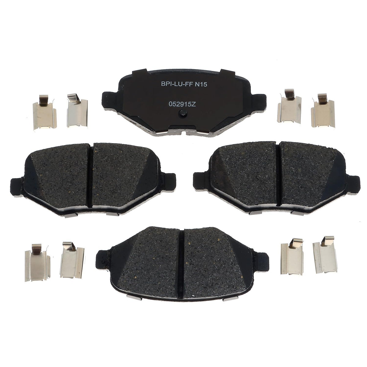 Raybestos R-Line Automotive Replacement Rear Brake Pad Set for Select Ford, Lincoln (MGD1377CH)