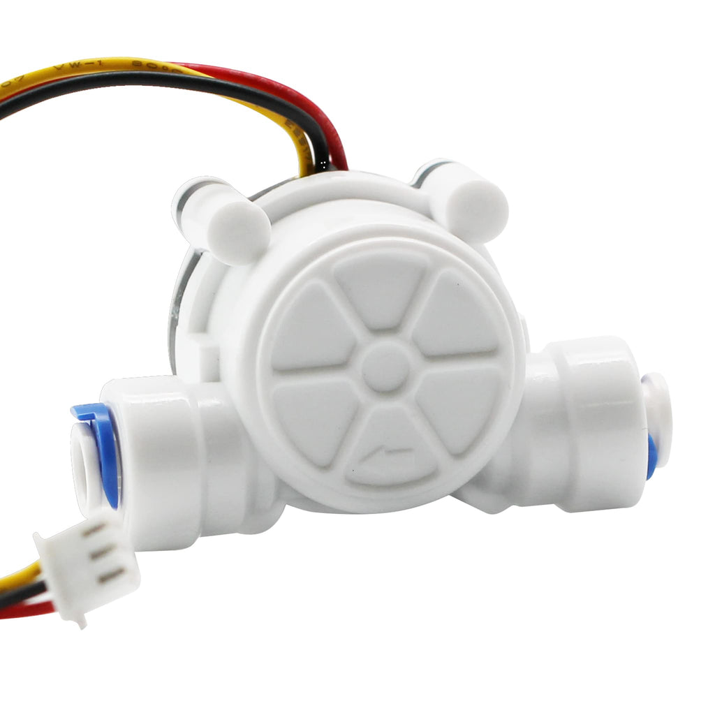 DIGITEN 1/4 Quick Connect 0.3-10L/min Water Hall Effect Flow Sensor Meter