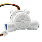 DIGITEN 1/4 Quick Connect 0.3-10L/min Water Hall Effect Flow Sensor Meter