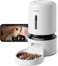 Automatic Cat Feeder with Camera, Auto Pet Food Dispenser Slow Feeder Dog Bowl, 1080P HD Video with Night Vision, 5G