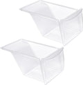 2 PACK Upgrade 240337103 Refrigerator Crisper Drawer Replacement