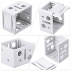 8 Pcs 1 Inch Mini Blind Bracket Replacement Plastic Headrail Mounting