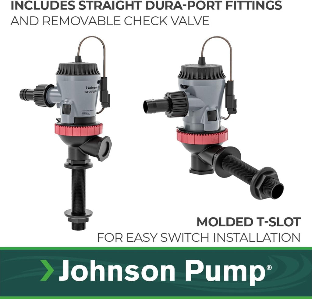Johnson Pump 10-13643-01 Aqua O2 Flex Mount Aerator Pump - 800 GPH