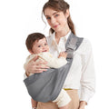 Baby Sling Carrier Pure Cotton Ergonomic Adjustable Breathable | Ergonomic M-Position, Quick 10-Sec On/Off