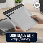 9x12 Poly Mailers 200 Pack, Durable Waterproof Polymailers for Shipping Clothes, Self Seal Mailing Bags for Small