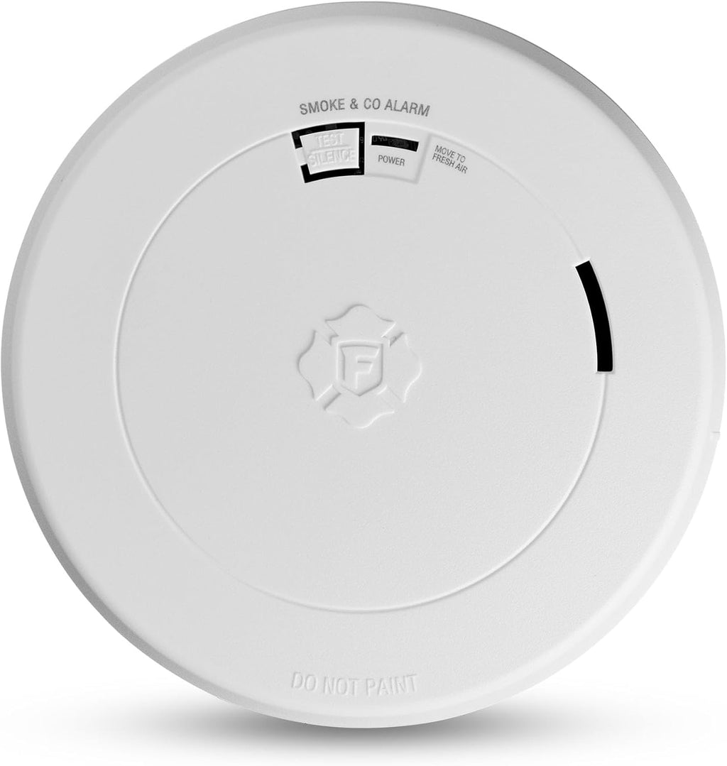 SMCO210, 10-Year Sealed Battery Combination Smoke & Carbon Monoxide Alarm with Slim Profile Design, 1-Pack